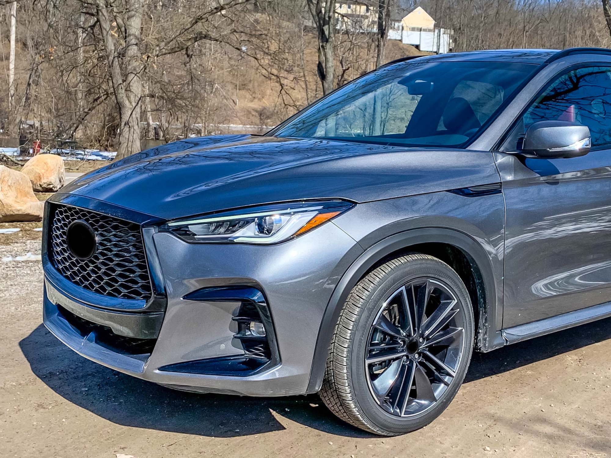 For 2019-2021 Infiniti QX50 2022 QX55 w/o AFS Projector Headlight Passenger Side - Image 2