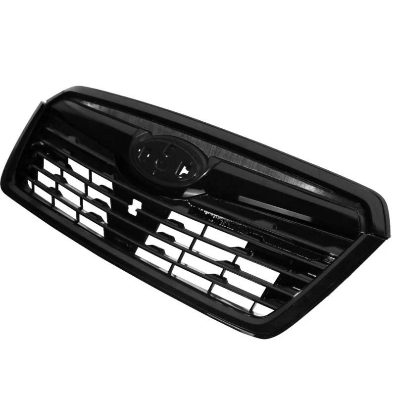 Glossy Black Front Upper Grille Grill Assembly for Subaru Forester 2019-2021 - Image 3