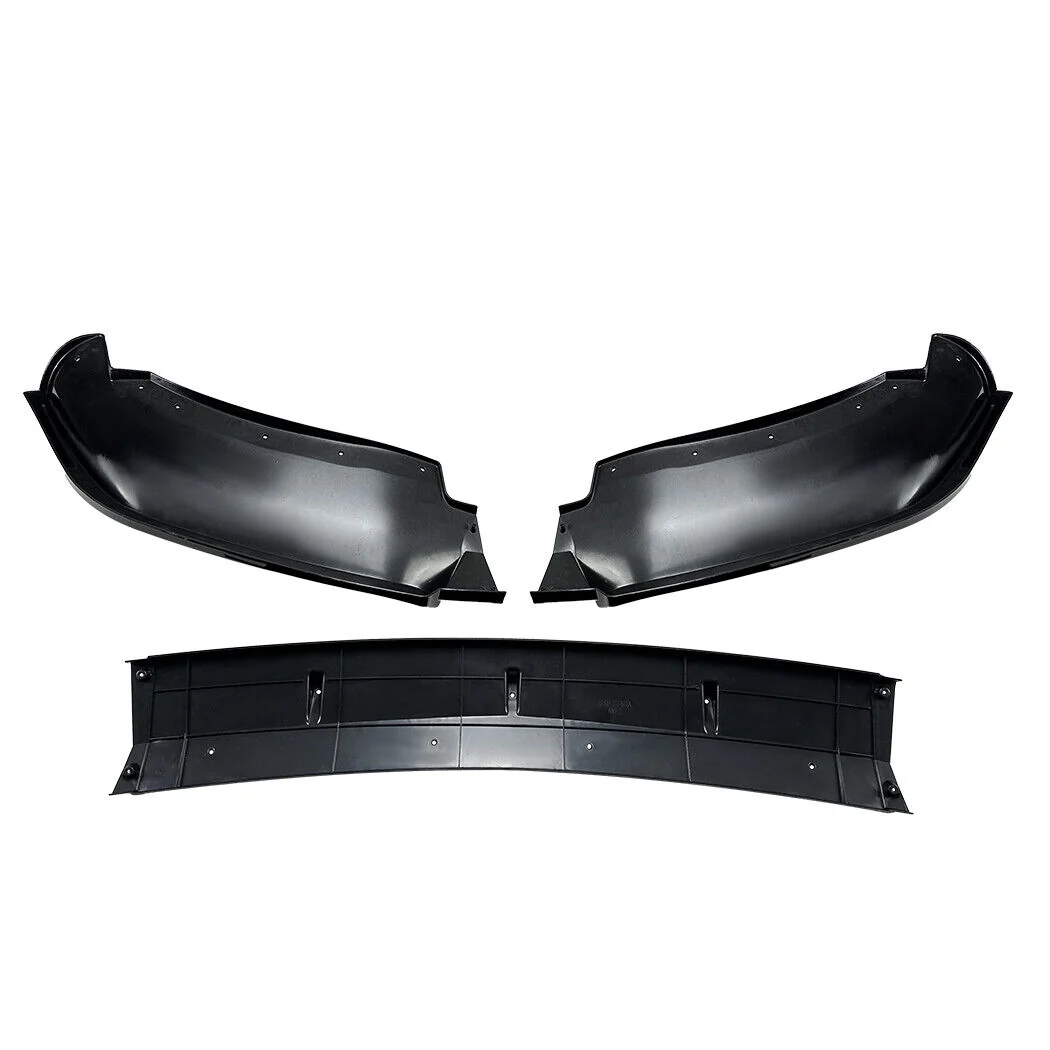 For 2019-2023 BMW G06 X6 Gloss Black Style Front Bumper Lip Splitter Body Kit - Image 9