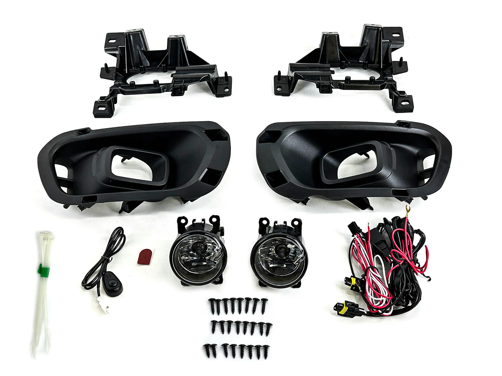 For 2019-2023 Ford Ranger OE Style Halogen Bumper Fog Lights Driving Lamps w/Switch - Image 3