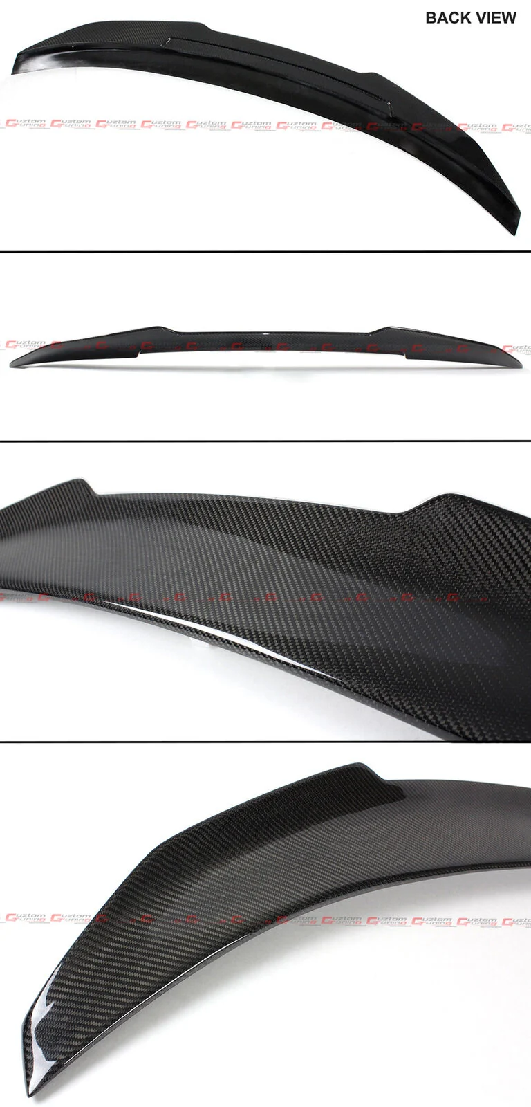 For 2019-2025 BMW G20 330i G80 M3 Highkick Carbon Fiber Rear Trunk Spoiler Wing - Image 2