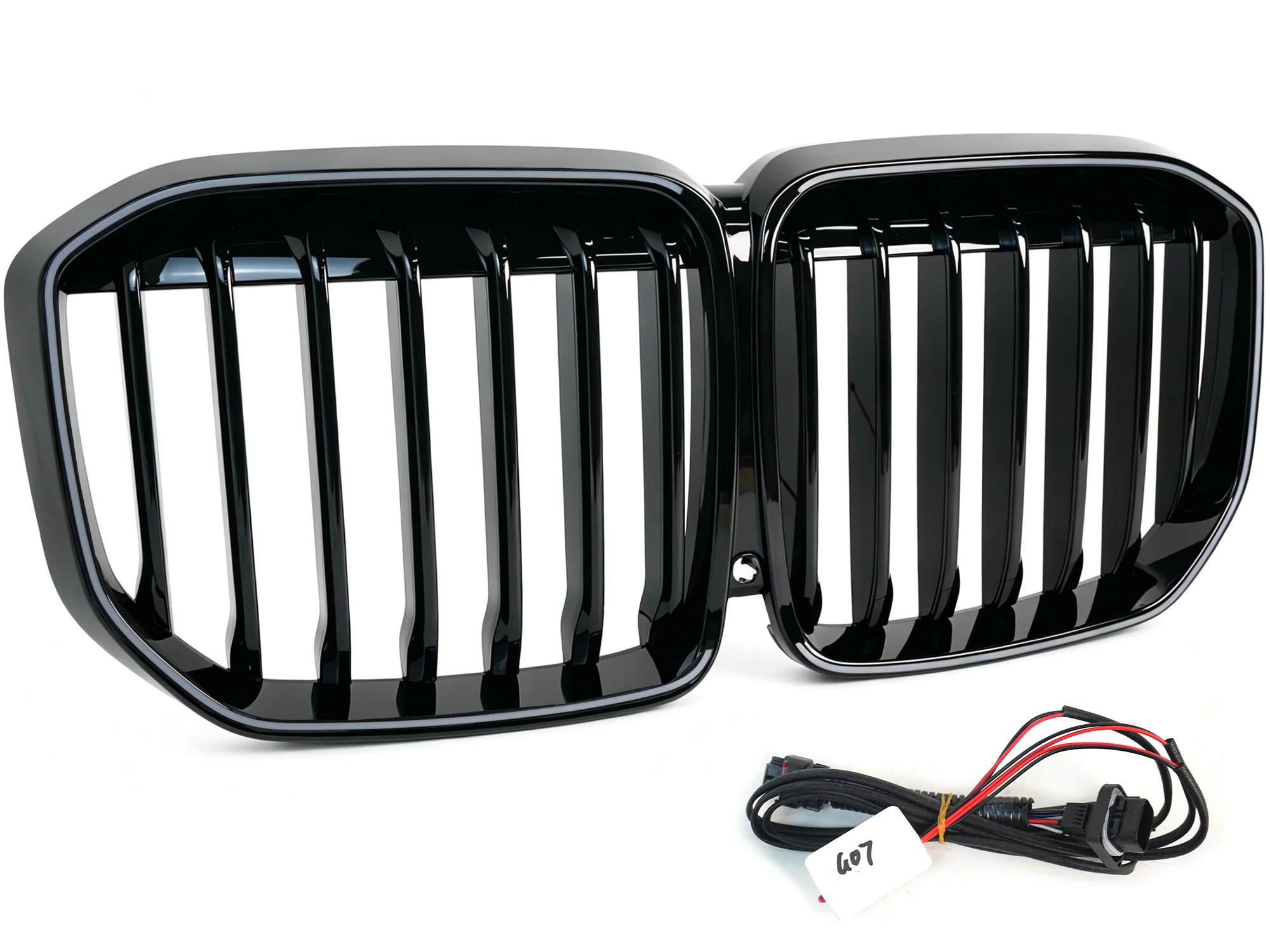 For 2019-2022 BMW X7 G07 LED illuminated Glowing Gloss Black Front Grille/Grill - Image 7