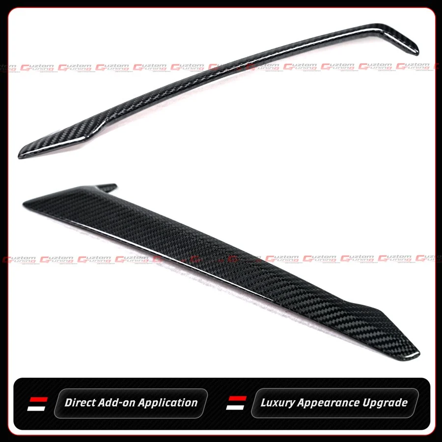 For 2020-2023 BMW F95 X5M Full Carbon Fiber Side Fender Vent Trim Overlay Garnish - Image 6