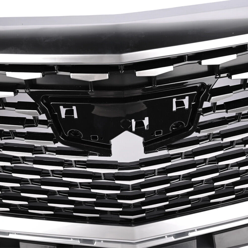 For 2020-2023 Cadillac XT6 W/O Surround View Front Bumper Upper Grille - Image 3