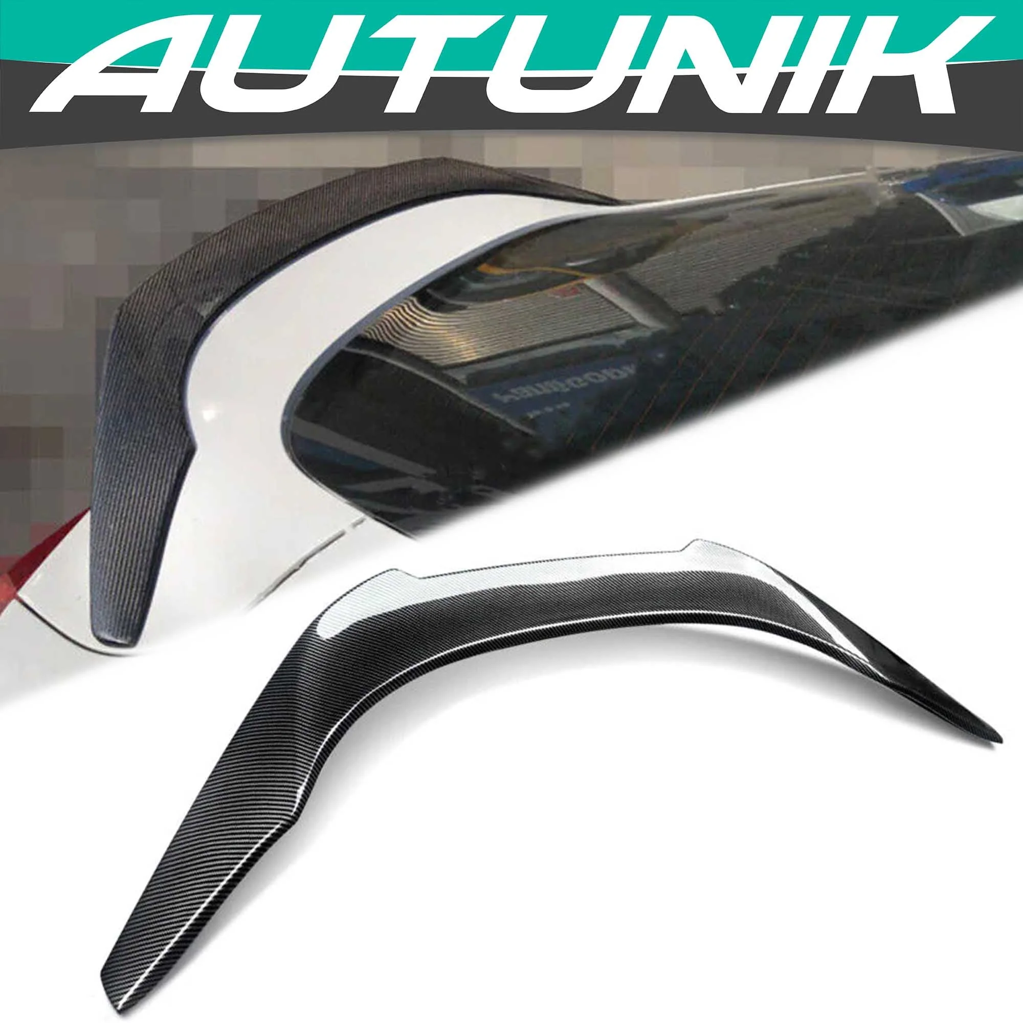 For 2020+ Toyora Supra A90 A91 Carbon Fiber Look Highkick Rear Trunk Spoiler Wing