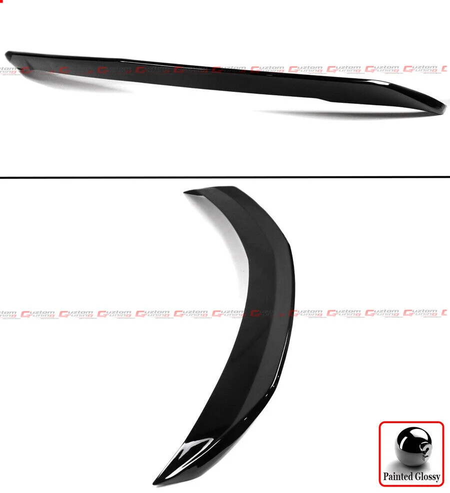 For 2020-2025 Cadillac CT5 V Blackwing Style Glss Black Highkick Rear Trunk Spoiler Wing - Image 3