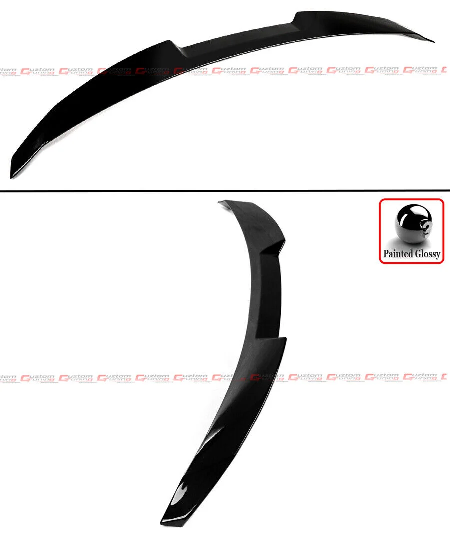 For 2020-2025 Nissan Sentra Gloss Black Rear Trunk Spoiler Wing - Image 3