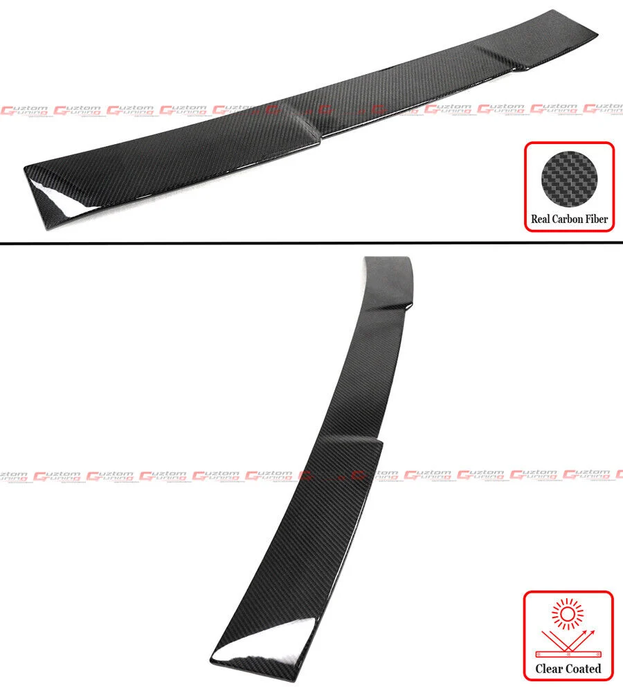 For 2021-2024 Lexus IS300 IS350 IS500 CTM Dry Carbon Fiber Rear Window Roof Spoiler - Image 3