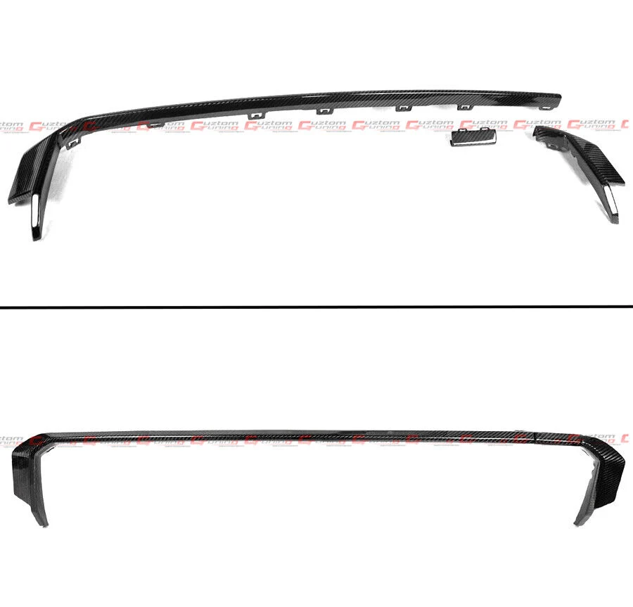 For 2021-2025 BMW G80 M3 G82 G83 M4 Dry Carbon Fiber Rear Bumper Diffuser Trim Replacement - Image 2