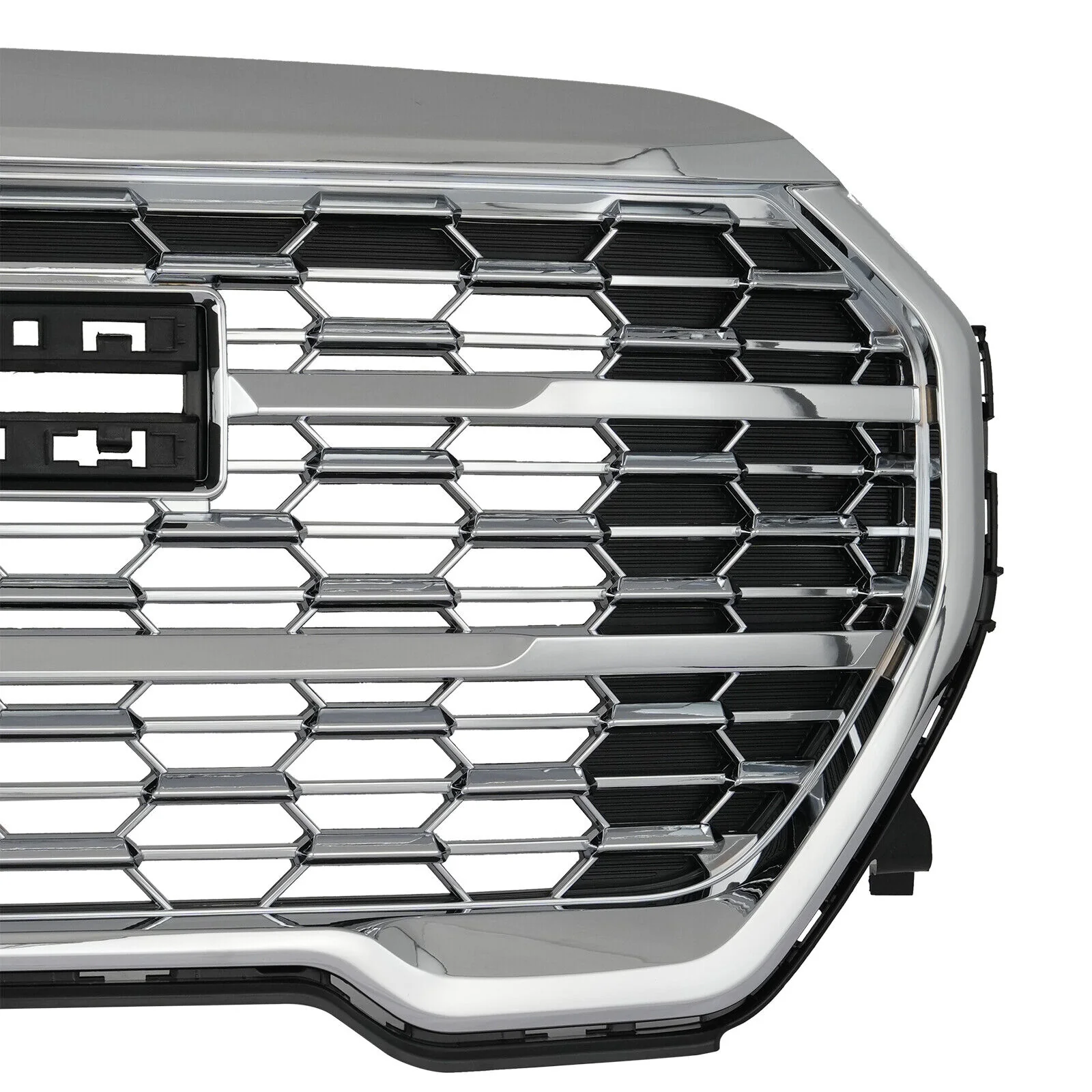 For 2022-2023 GMC Terrain Front Bumper Upper Grille Grill Chrome - Image 4