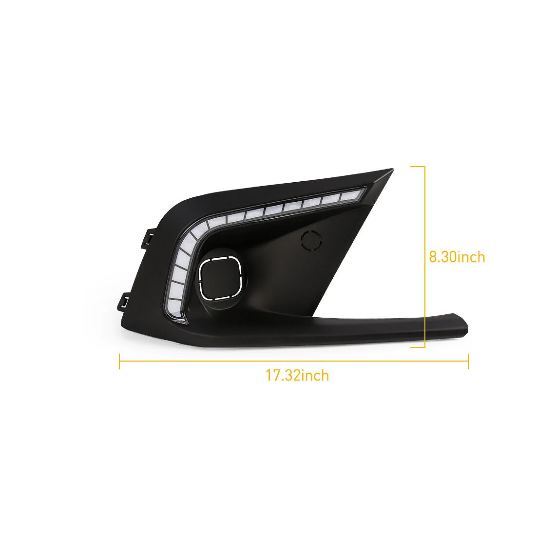 LED DRL Fog light Daytime Running Lights Head Lamp Fit For Honda Civic 2022-2024 - Image 9