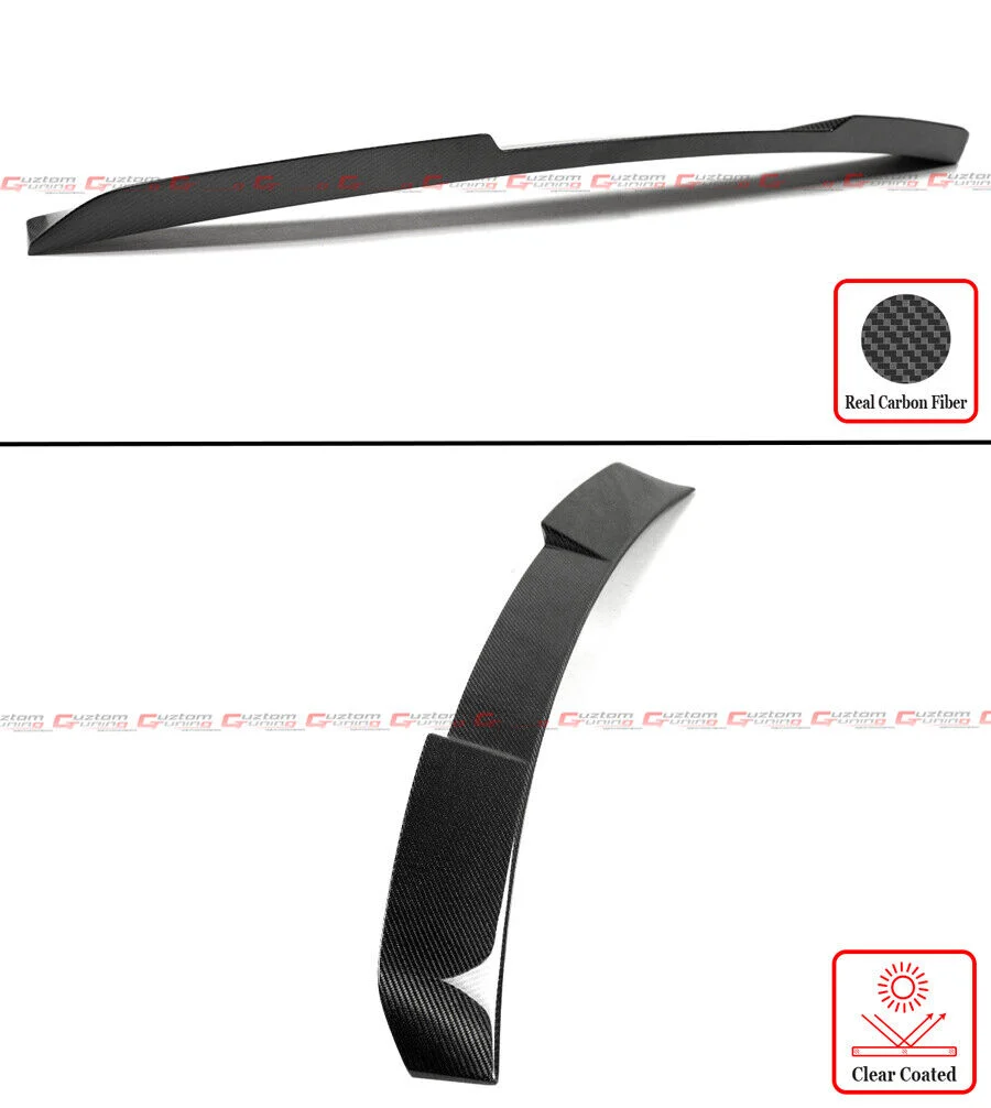 For 2022-2025 BMW G42 2-Series G87 M2 Real Carbon Fiber Rear Window Roof Spoiler Wing - Image 3