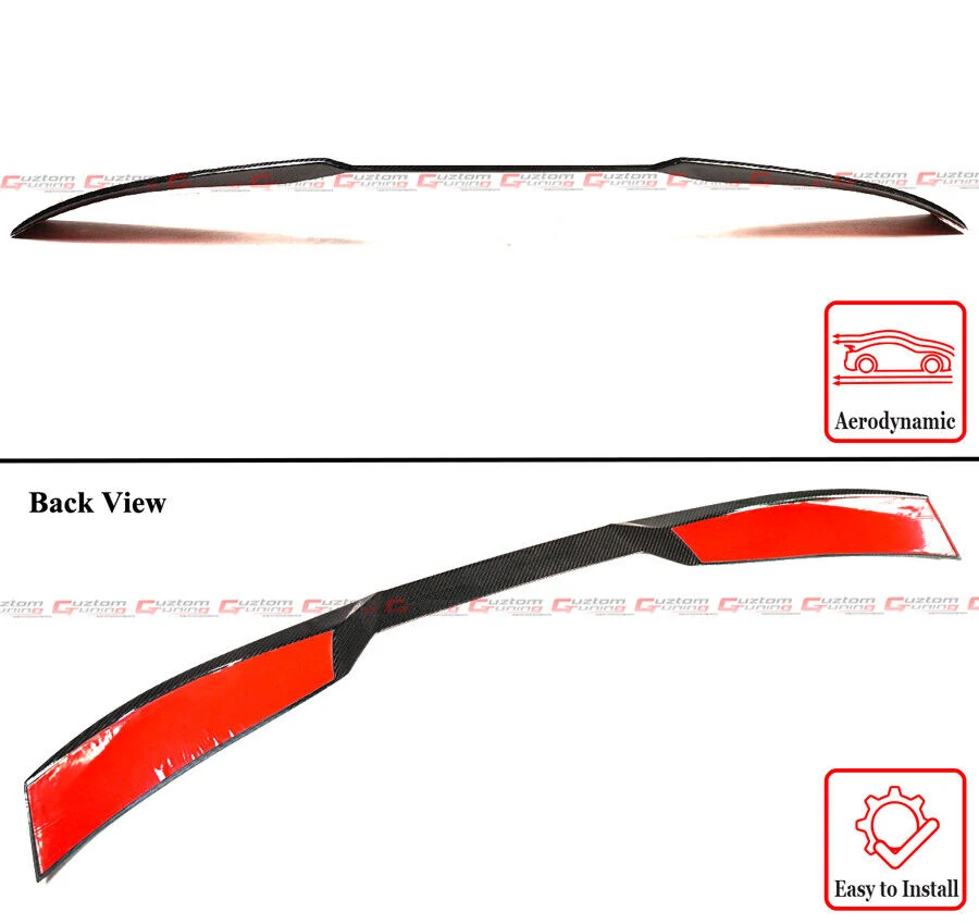 For 2022-2025 BMW G42 230i M240i G87 M2 Coupe Dry Carbon Fiber Trunk Spoiler - Image 2