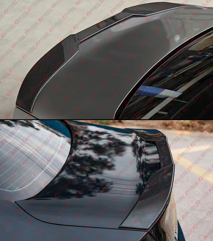 For 2022-2025 BMW G42 230i M240i G87 M2 Coupe Dry Carbon Fiber Trunk Spoiler - Image 5