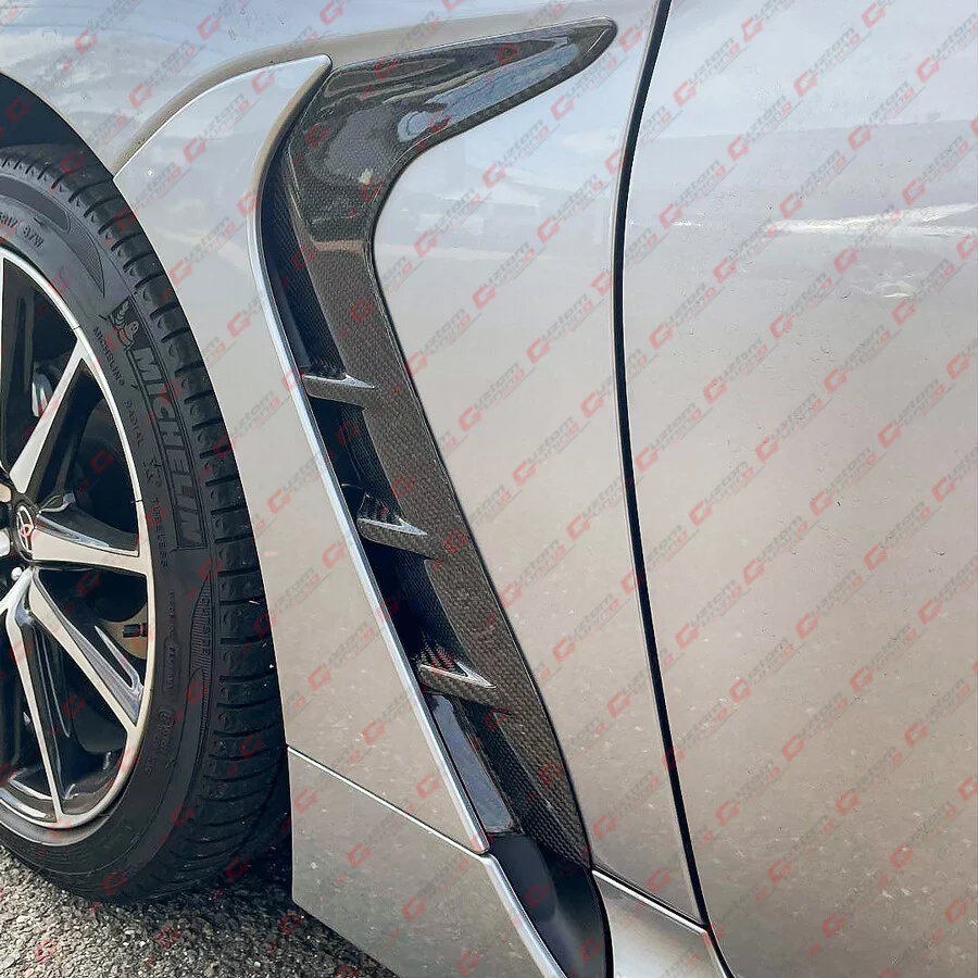 For 2022–2025 BRZ / GR86 ST Style Carbon Fiber Front Fender Side Vent Garnish Trim - Image 7
