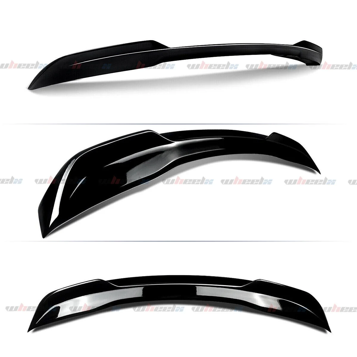 For 2022-2026 Honda Civic Sedan Si Factory Style Trunk Spoiler Wing Black - Image 4