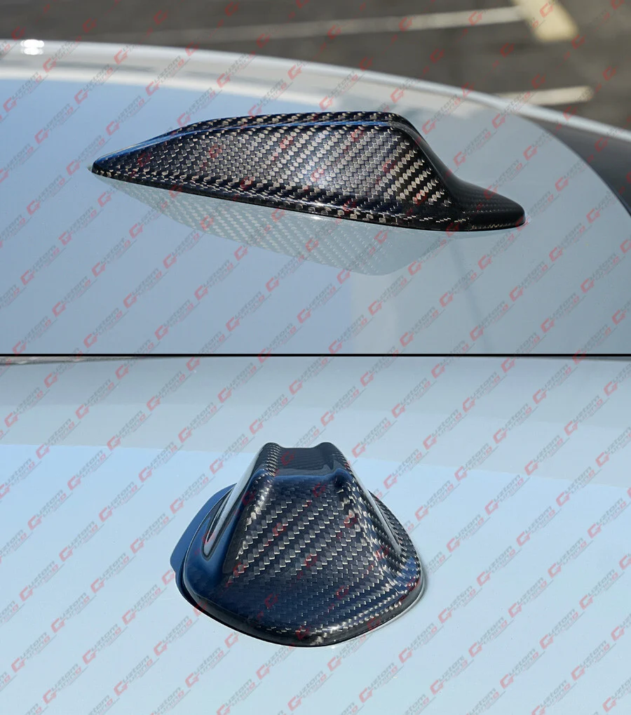 For 2023-2024 BMW G05 G07 G09 X1 X2 X5 X7 X5M Real Carbon Fiber Antenna Cover Cap - Image 5