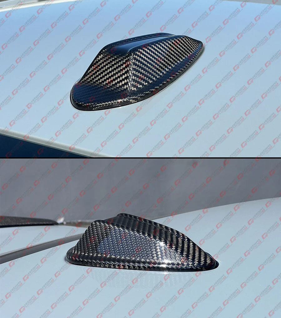 For 2023-2024 BMW G05 G07 G09 X1 X2 X5 X7 X5M Real Carbon Fiber Antenna Cover Cap - Image 6