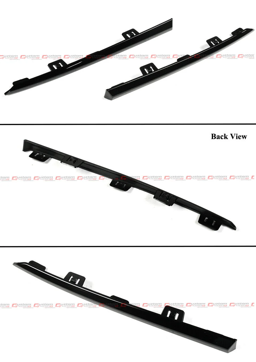For 2023-2026 Honda Accord 11th Gen Gloss Black Front Bumper Mesh Grille - Image 5
