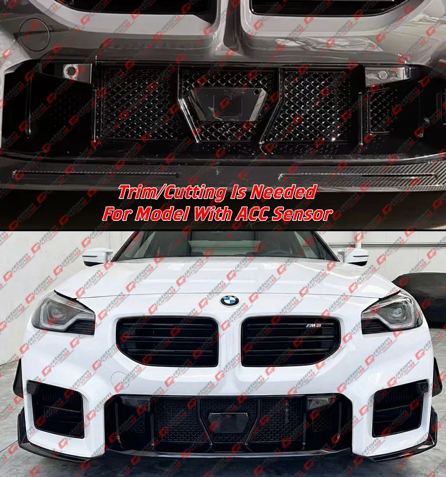 For 2023-2026 BMW G87 M2 Front Bumper Grille Radiator Bug Shield Mesh Cover 5pc - Image 7