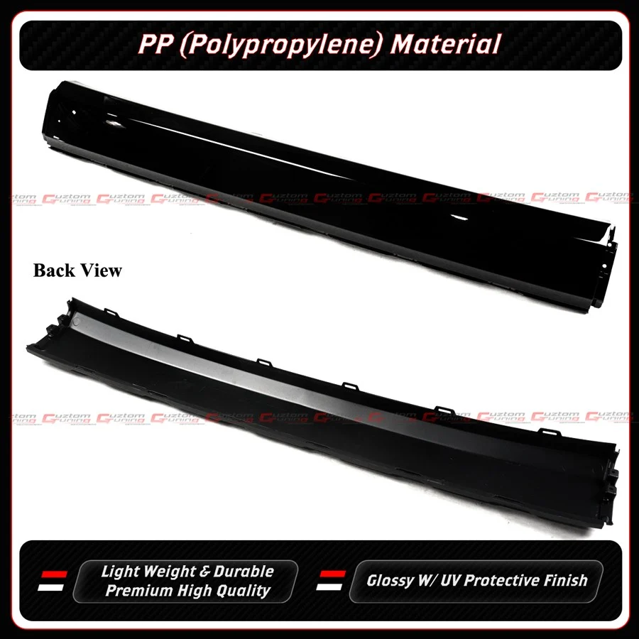 For 2023-2026 Honda Accord Yofer Crystal Black 3 Piece Front Bumper Replacement Kit - Image 10