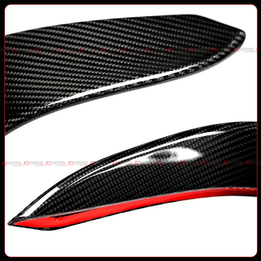 For 2023-2026 Toyota GR Corolla Full Carbon Fiber Rear Bumper Side Vent Trim Garnish - Image 5