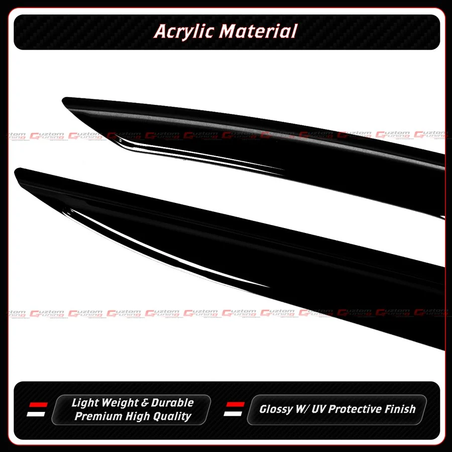 For 2023-2026 Toyota Prius XW60 M Style Window Visor Rain Guard Deflector - Image 7
