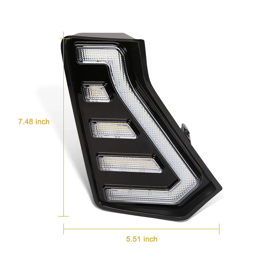 For 2024-2026+ Toyota Tacoma LED DRL Daytime Running Light Turn Signal Fog Lamp - Image 9