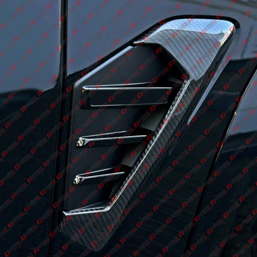 For 2024-2026 BMW G05 F95 X5 X5M LCI Full Carbon Fiber Side Fender Vent Trim Overlay - Image 10