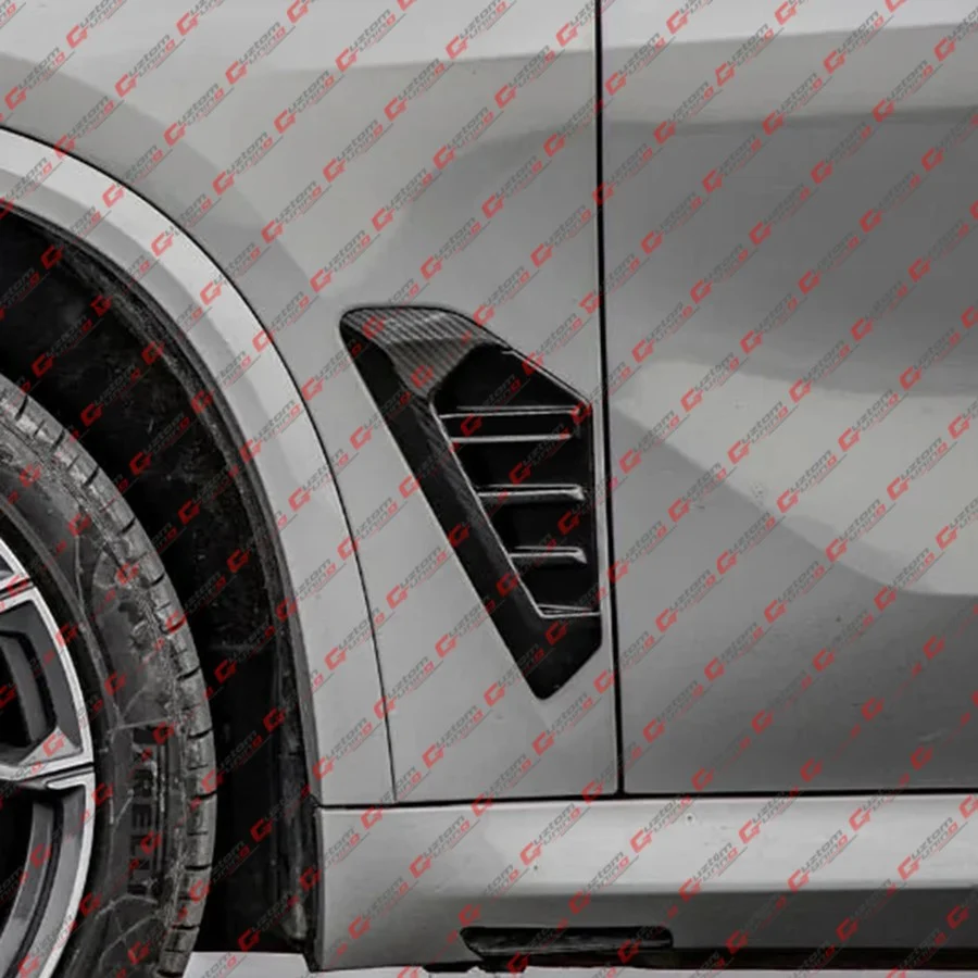 For 2024-2026 BMW G05 F95 X5 X5M LCI Full Carbon Fiber Side Fender Vent Trim Overlay - Image 11