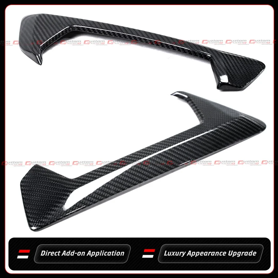 For 2024-2026 BMW G05 F95 X5 X5M LCI Full Carbon Fiber Side Fender Vent Trim Overlay - Image 6