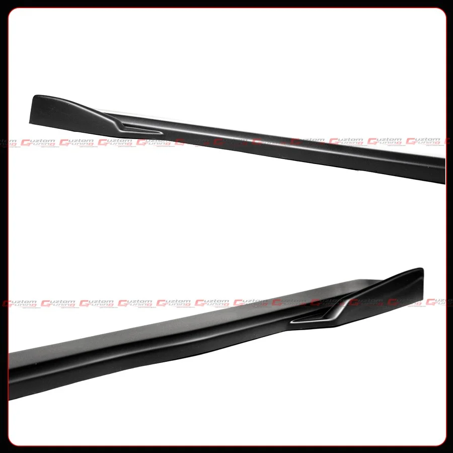 For 2024-2026 Ford Mustang S650 GT Coupe V2 Winglet Black Side Skirt Extension Splitter - Image 6