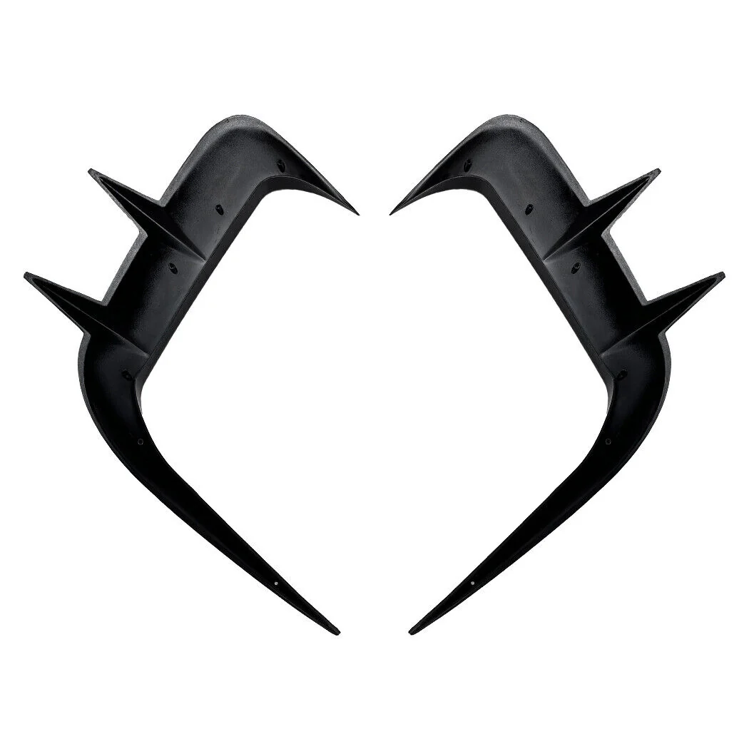 For 2024-2026 BMW 5 Sereies G60 M-Sport Front Bumper Side Blade Canards Splitter Carbon Style - Image 8