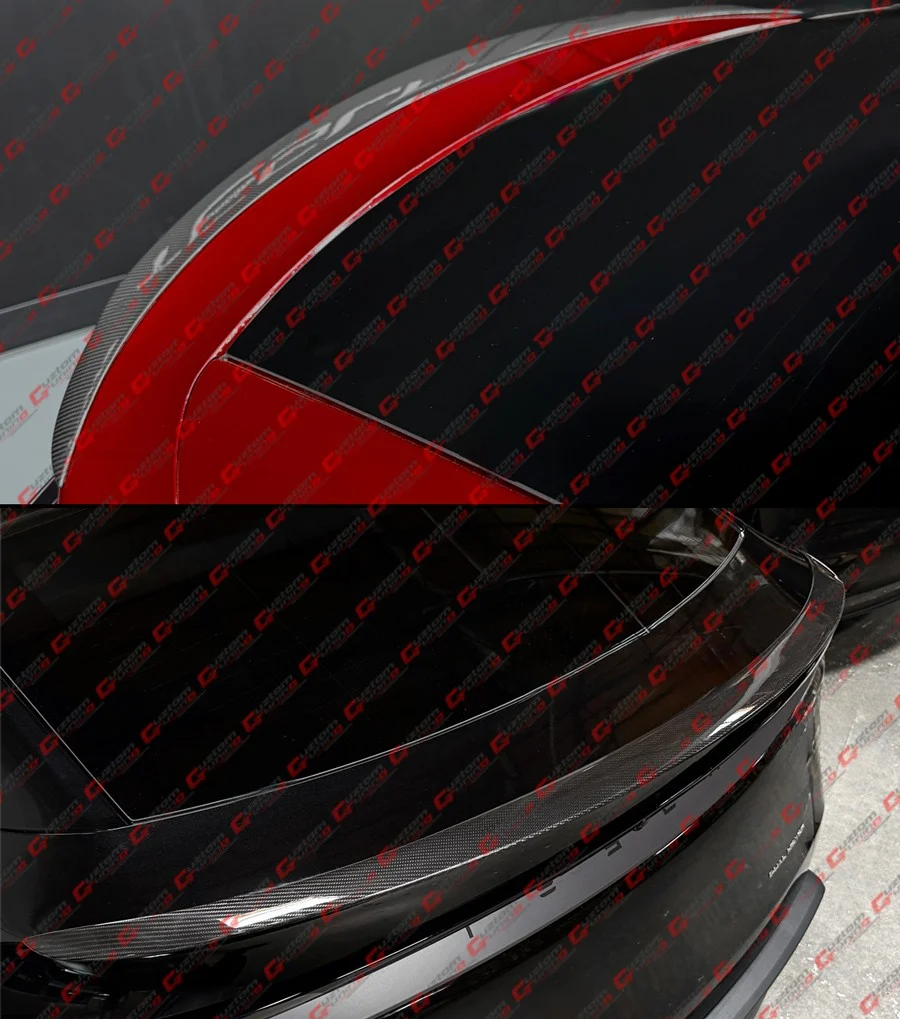 For 2025-2026 Tesla Model Y Juniper Performance Full Carbon Fiber Trunk Spoiler Wing - Image 11