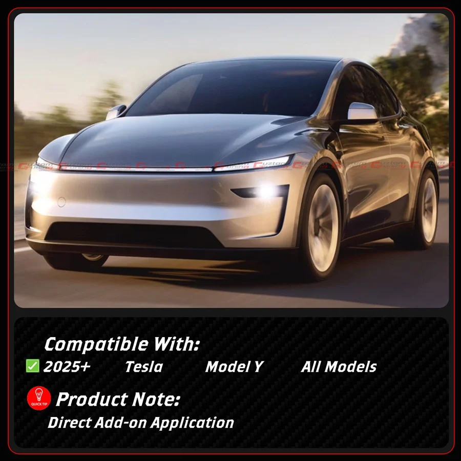 For 2025-2026 Tesla Model Y Juniper Performance Full Carbon Fiber Trunk Spoiler Wing - Image 3