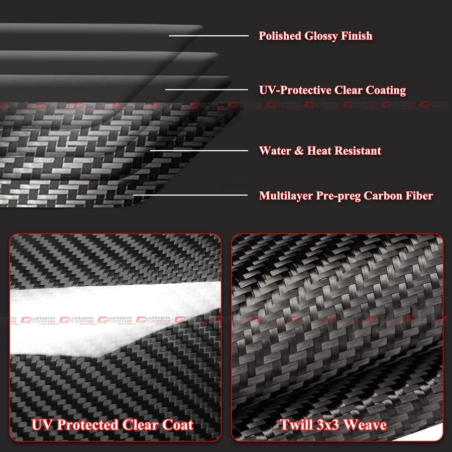 For 2025-2026 Tesla Model Y Juniper Performance Full Carbon Fiber Trunk Spoiler Wing - Image 8