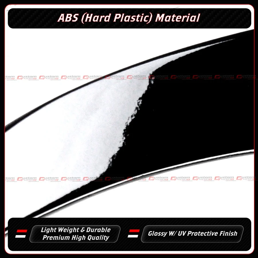 For 2025-2026 Tesla Model Y Juniper V Style Aero Gloss Black Rear Trunk Spoiler - Image 6