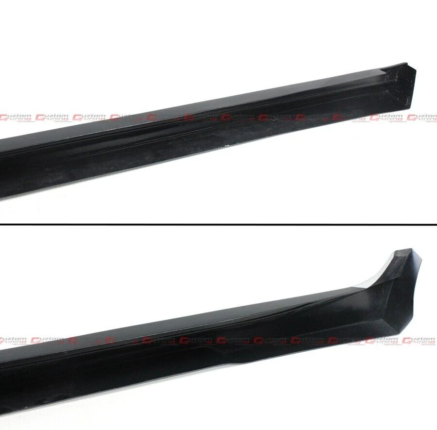 For 2025 2026+ Toyota Camry Pearl White Black 2 Tone Side Skirt Extension - Image 3