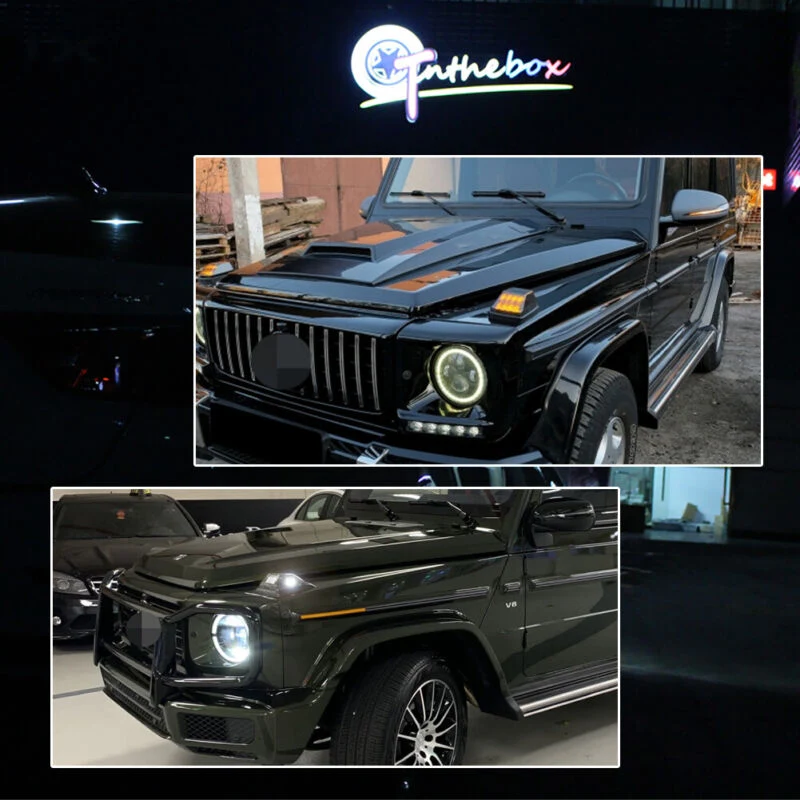 Smoked LED Turn Signal Light Parking Lamp for Mercedes G-wagon W463 G55 G550 G500 G63 1990-2018 - Image 10