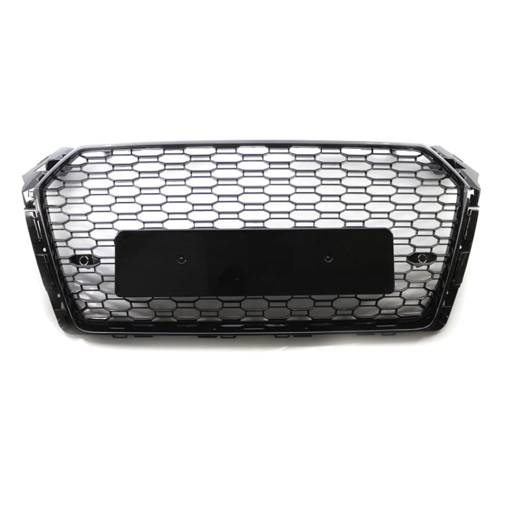 For Audi A4 S4 B9 2017-2019 Front Bumper Grille Honeycomb Mesh Grill RS4 Style - Image 6
