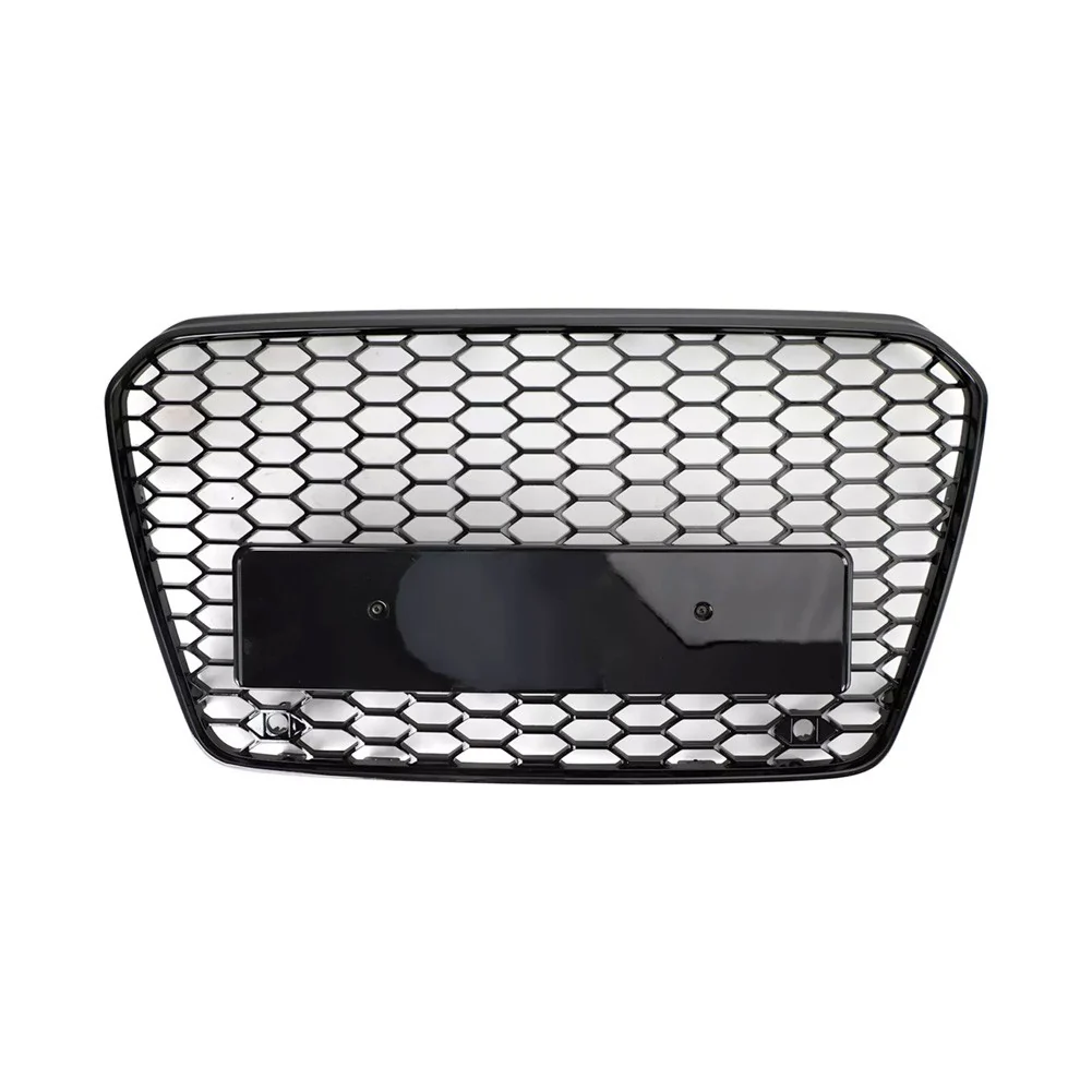 For Audi A5 S5 B8.5 2013-2016 Front Bumper Grille Honeycomb Grill Gloss Black US