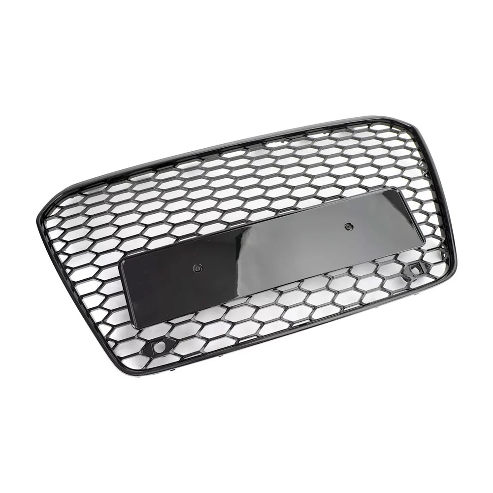 For Audi A5 S5 B8.5 2013-2016 Front Bumper Grille Honeycomb Grill Gloss Black US - Image 6