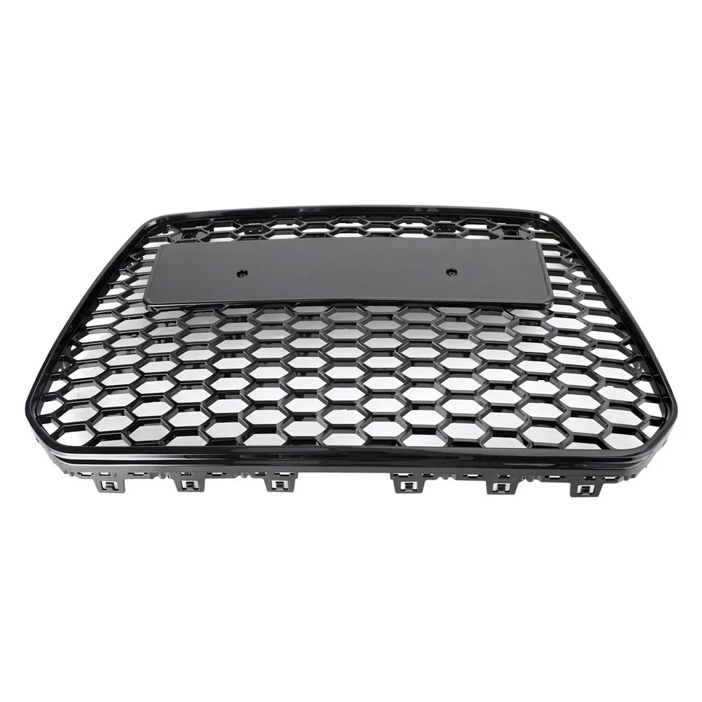 For Audi A5 S5 B8.5 2013-2016 Front Bumper Grille Honeycomb Grill Gloss Black US - Image 7