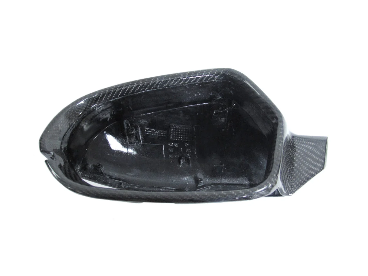 Carbon Fiber Side Mirror Covers Replace For AUDI A6 C7 S6 RS6 2012-2018 with Lane Assist od37 - Image 10