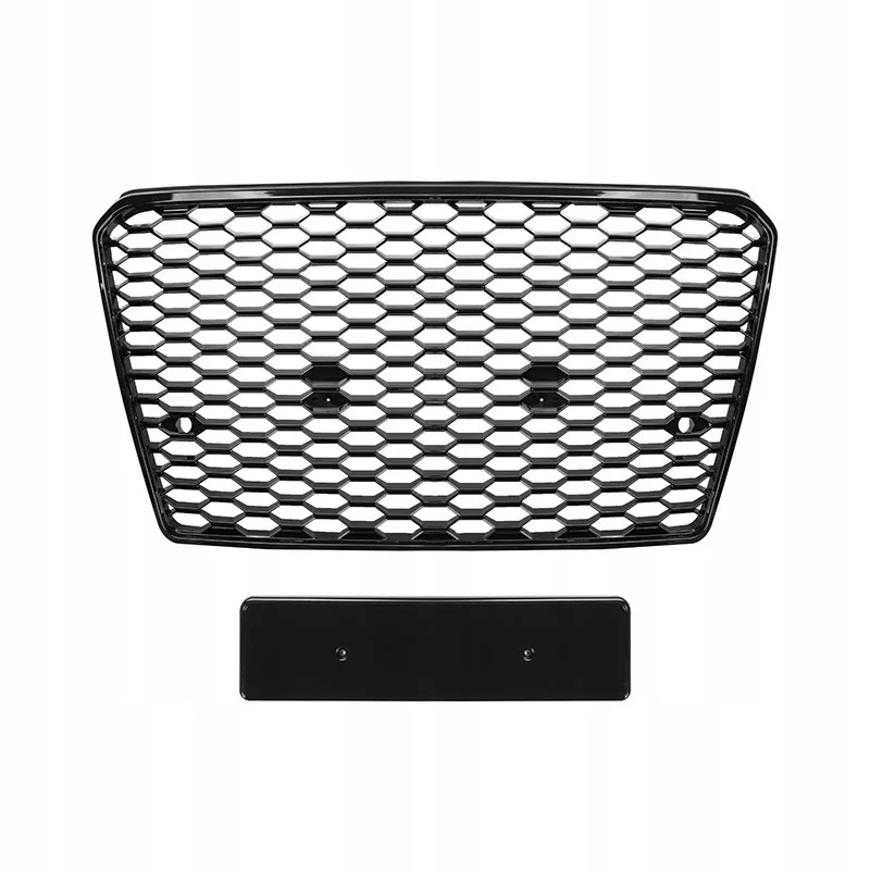 For Audi A7/S7 4G 2012-2015 RS7 Style Front Bumper Grille Honeycomb Mesh Grill - Image 3