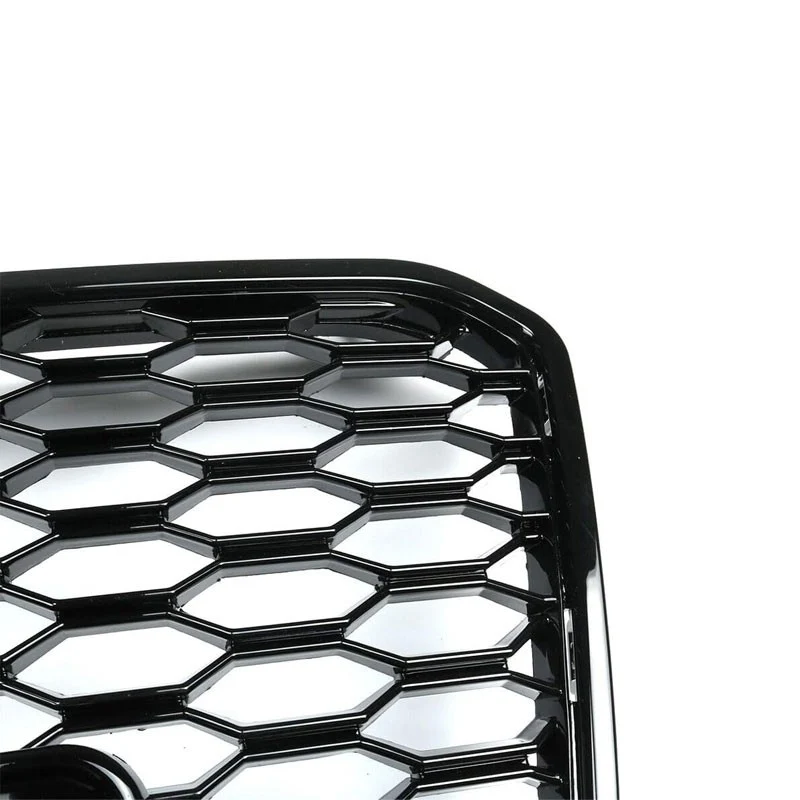 For Audi A7/S7 4G 2012-2015 RS7 Style Front Bumper Grille Honeycomb Mesh Grill - Image 5