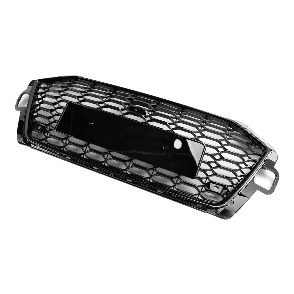 For Audi B9.5 A4 Sline S4 2020-2022 Front Bumper Grill Honeycomb Center Grille - Image 9