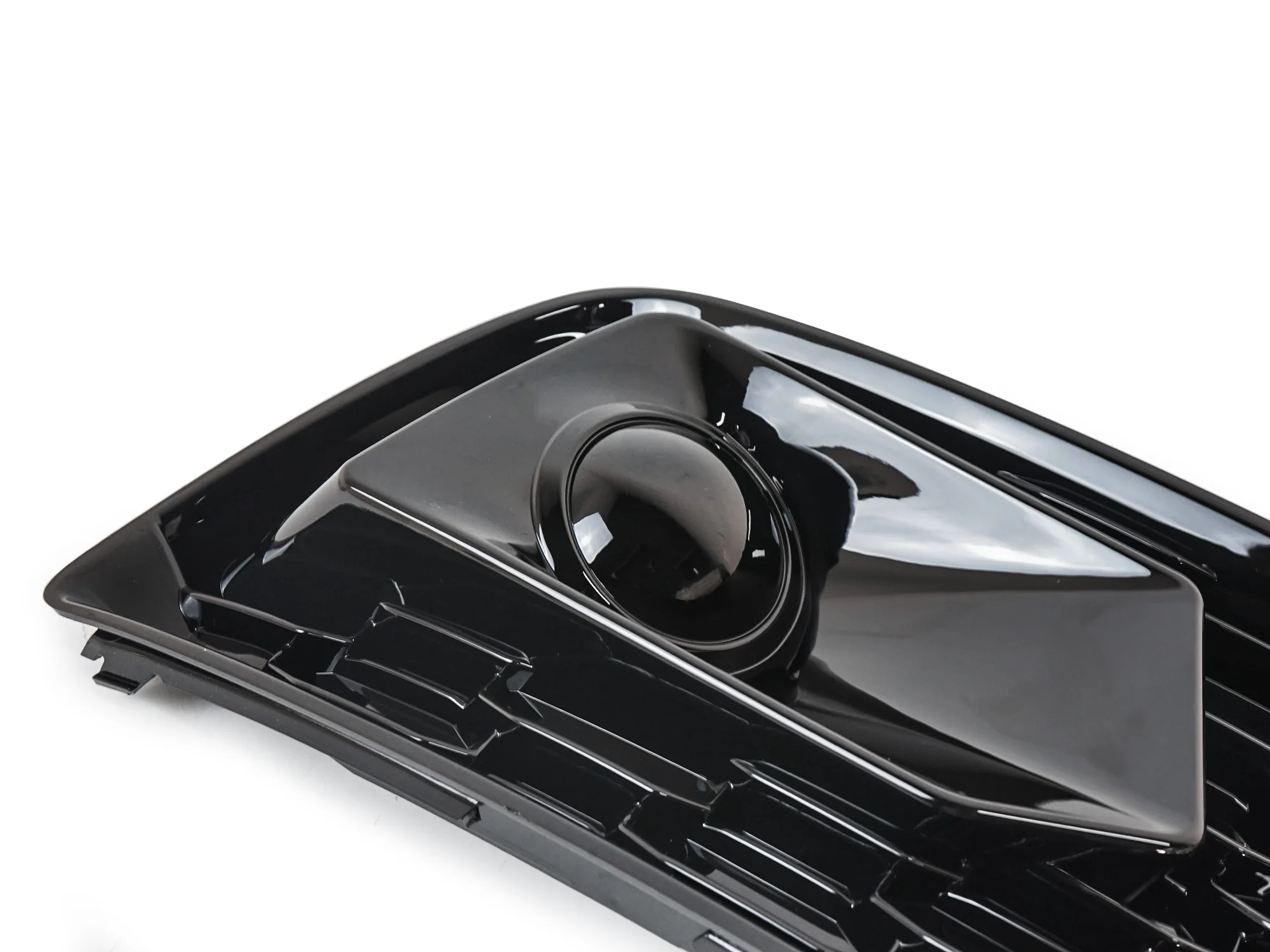 Gloss Black Front Fog Light Cover Grille Bezels For AUDI Q5 NON-Sline 2018 2019 2020 - Image 10