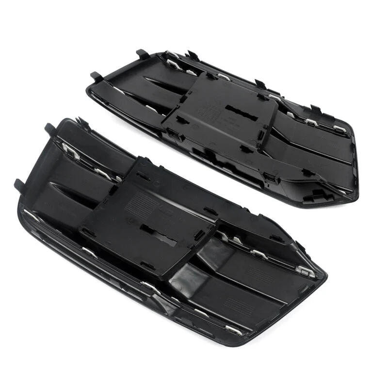 Gloss Black Front Fog Light Cover Grill For 2018-2020 AUDI Q5 NON-Sline Base Bumper - Image 15
