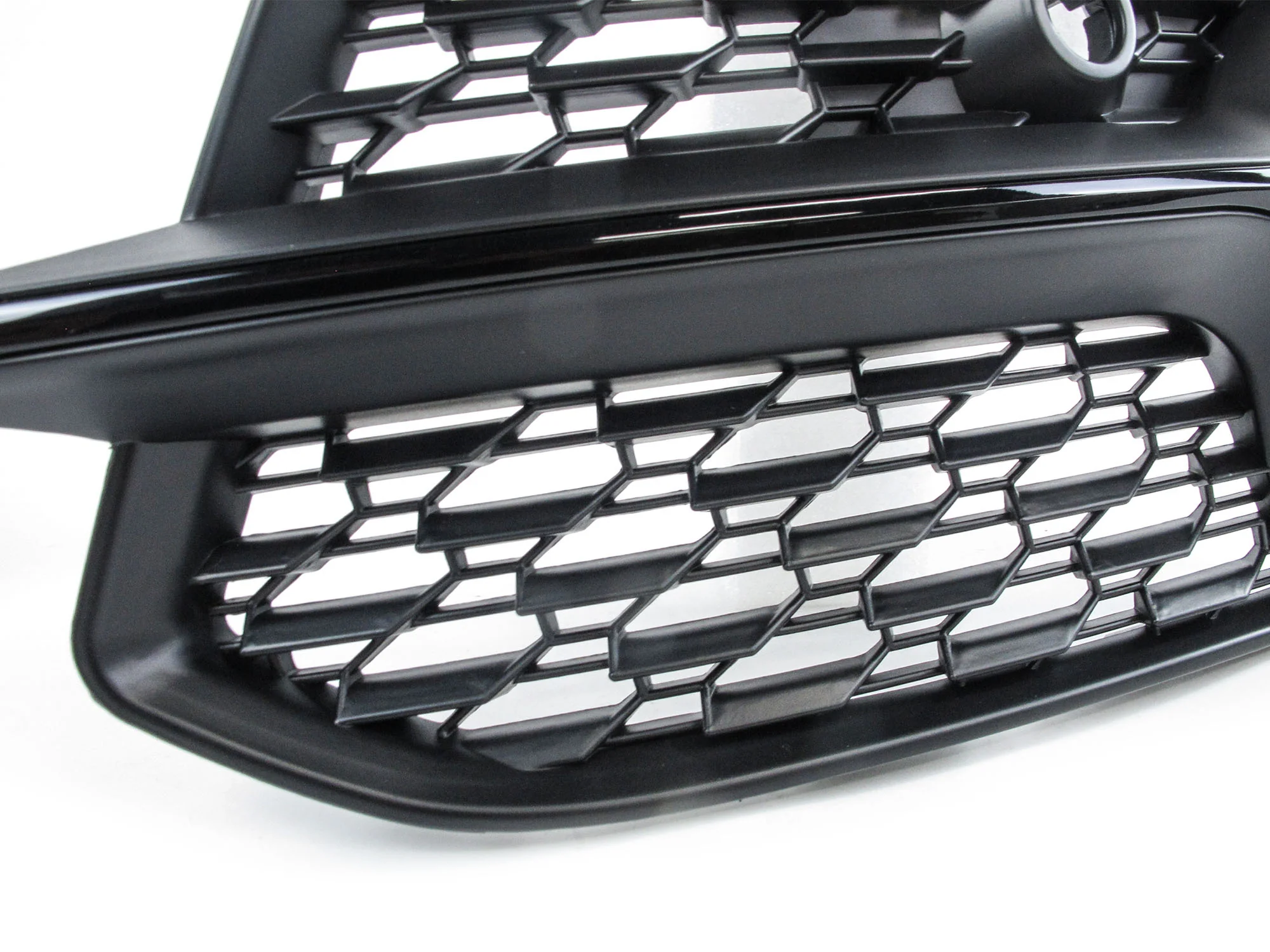 Pair L+R Honeycomb Fog Light Grille Cover Bezels For AUDI A6 C8 S-line S6 2019-2025 - Image 10